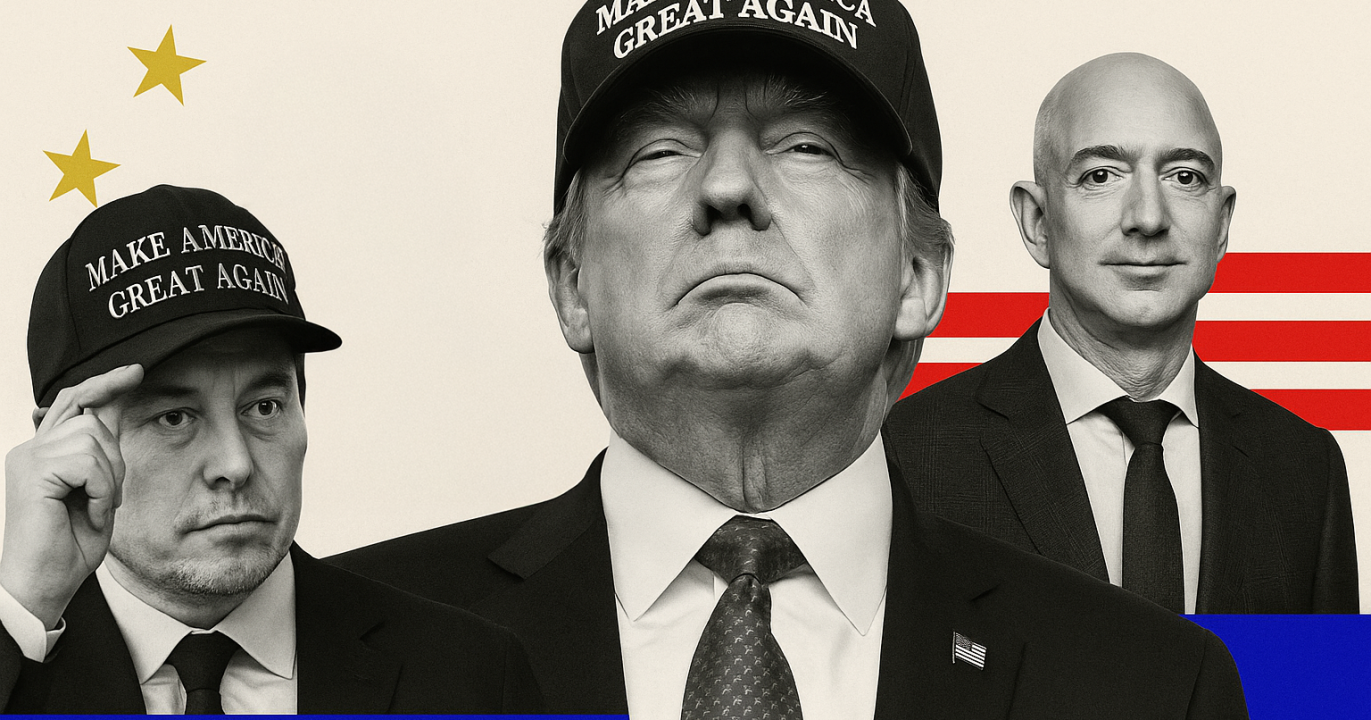 Jeff Bezos, Elon Musk et Trump : la lune de miel est-elle terminée ? Le choc des titans secoue la tech et la politique américaine !