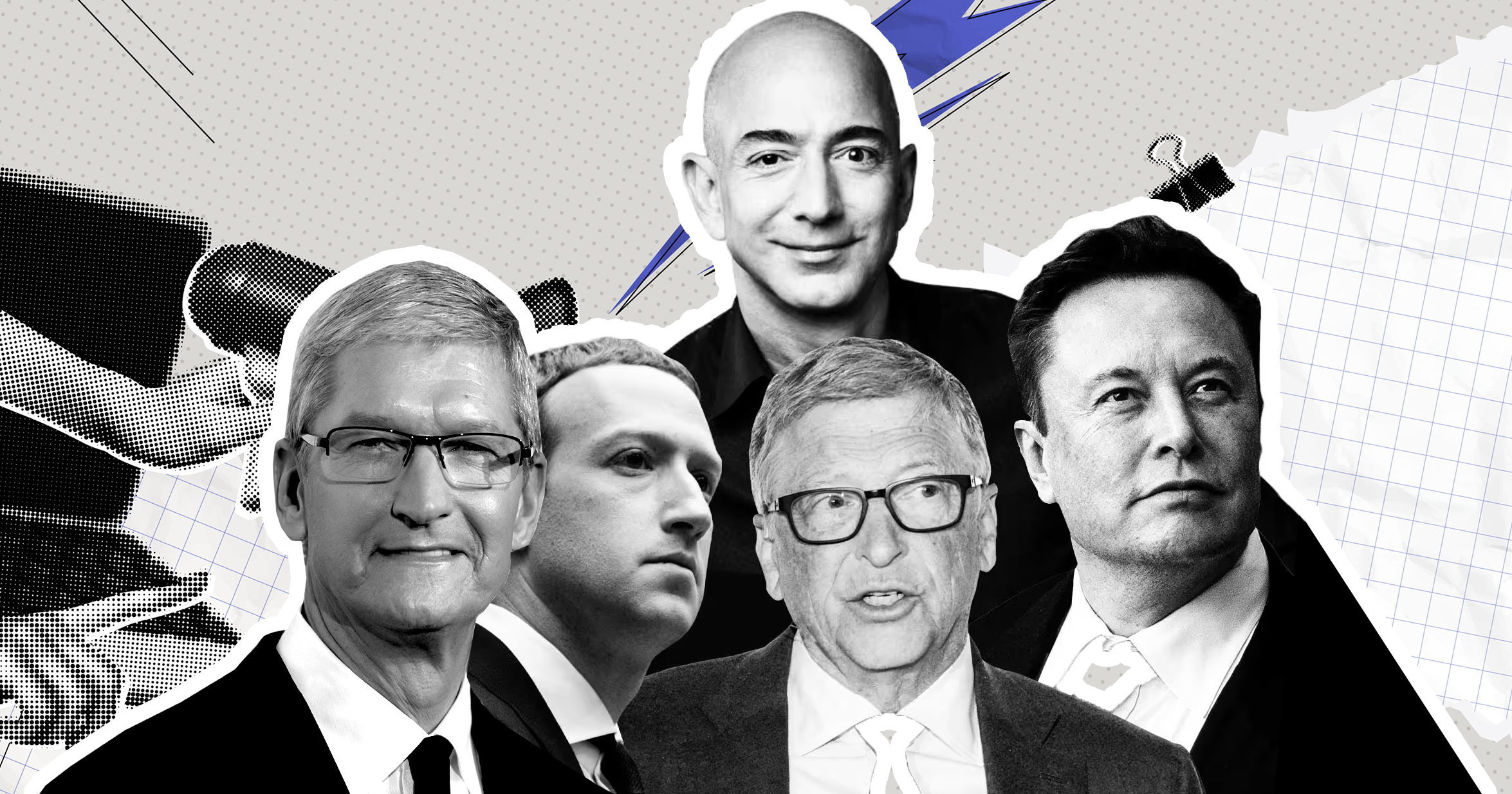 Classement Choc : Le QI des 5 Plus Grands Chefs d’Entreprise – Qui Est Vraiment le Génie du Business ?