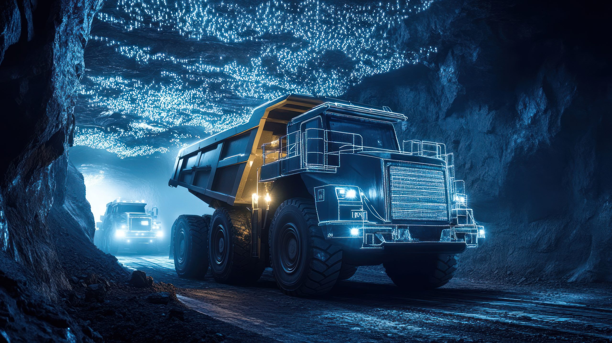La Chine dévoile la première flotte mondiale de 100 camions miniers électriques et autonomes en Mongolie !