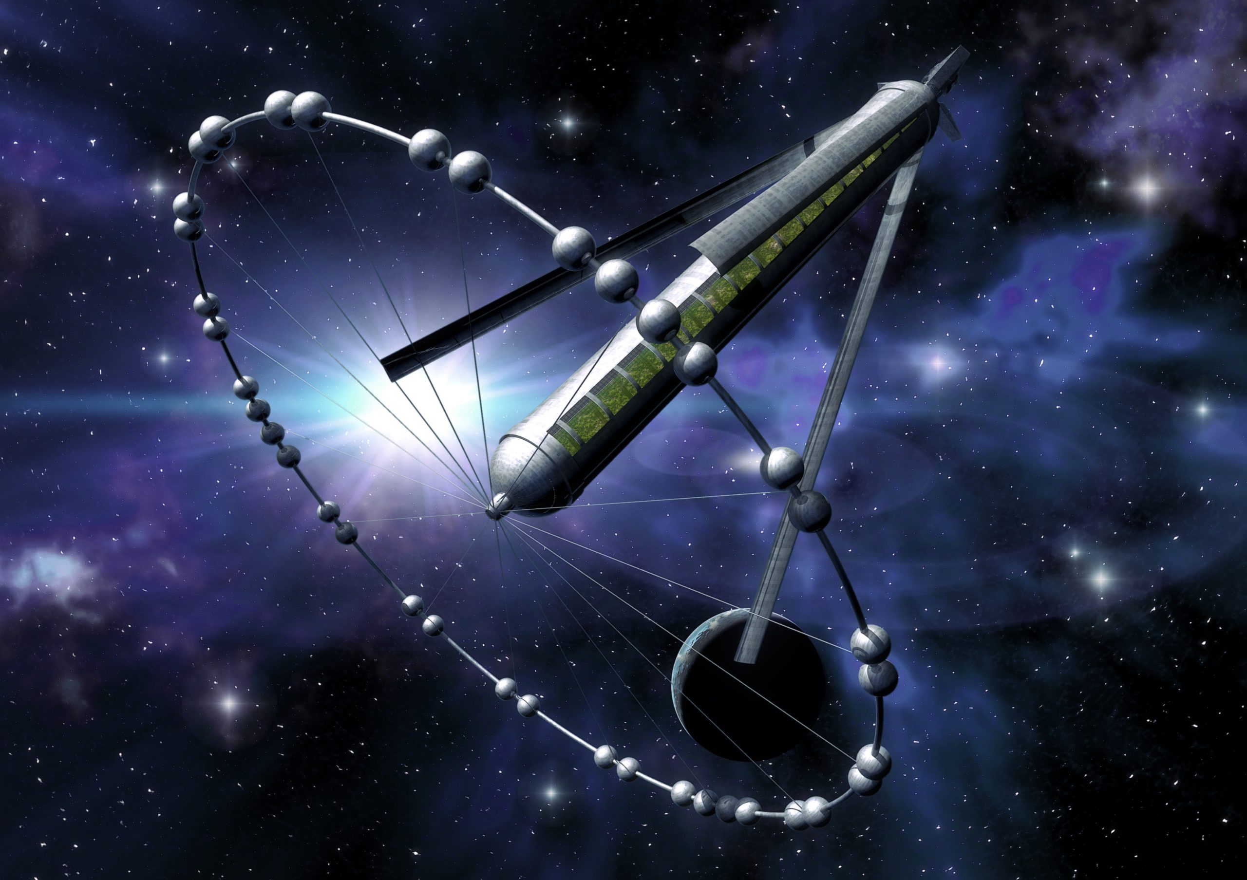 Une constellation révolutionnaire pour un superordinateur spatial