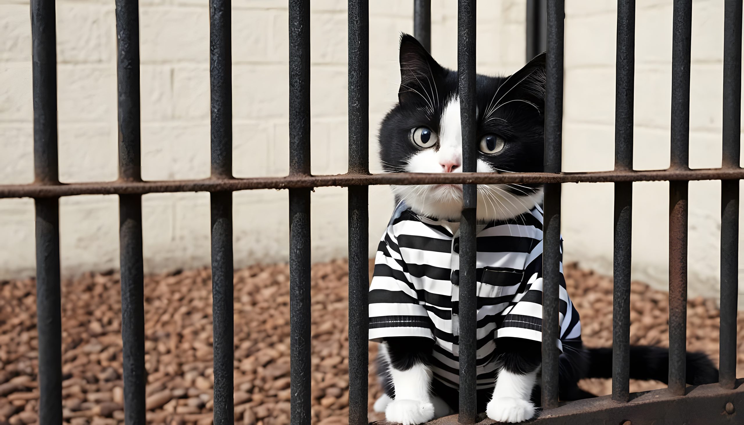Un chat arrêté en thaïlande, avec sa photo d’identité, après avoir agressé à plusieurs reprises des policiers