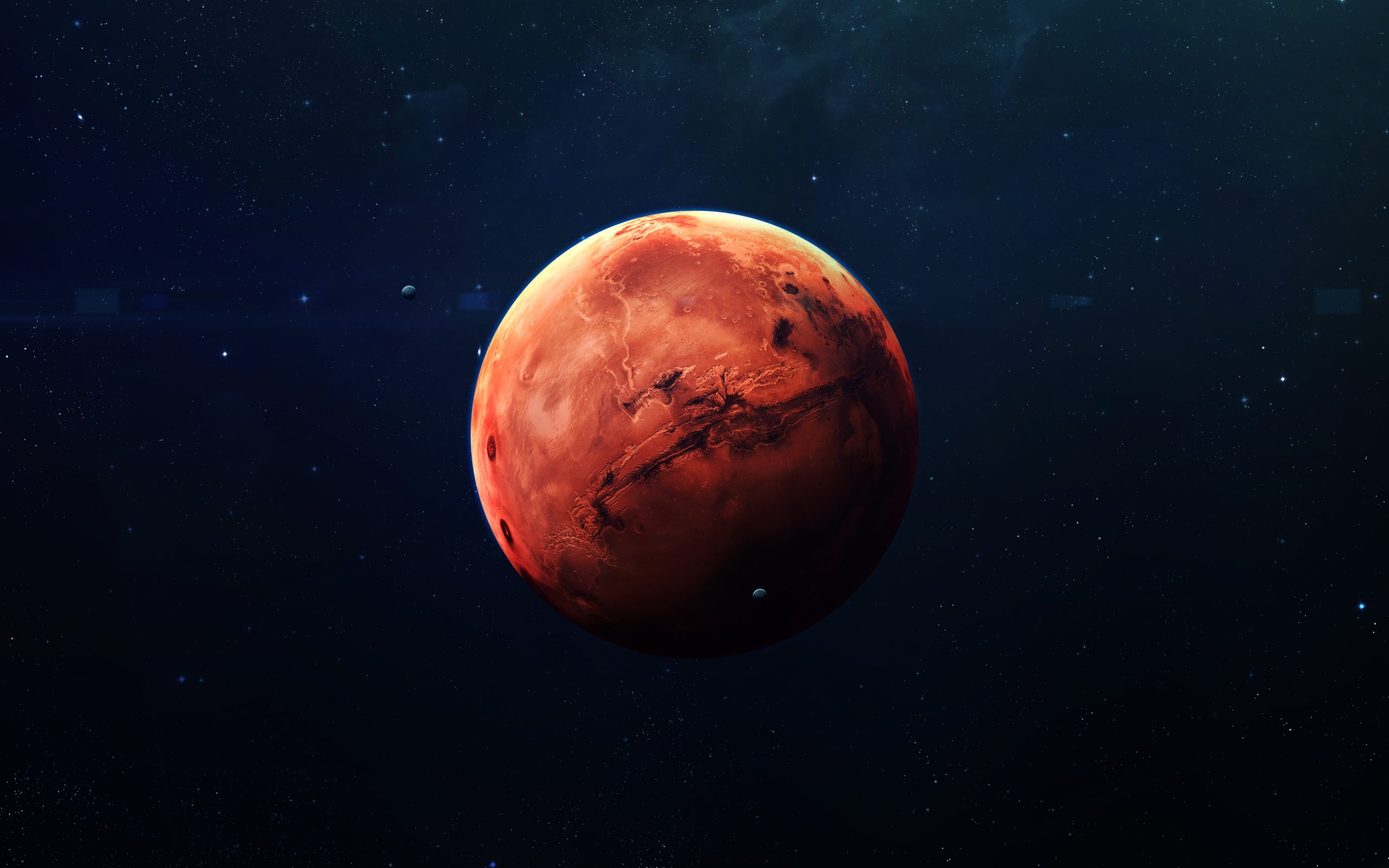 De Mystérieuses Structures Géantes Cachées Sous la Surface de Mars !
