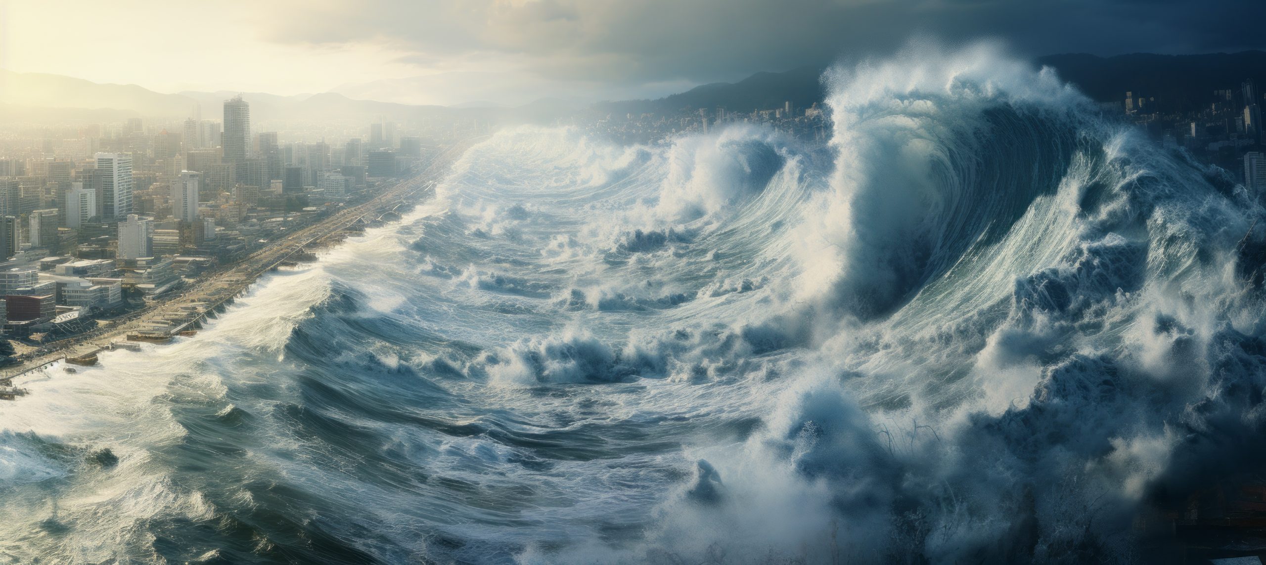 Un méga-tsunami de 300 mètres pourrait rayer new york et miami de la carte avant 2100