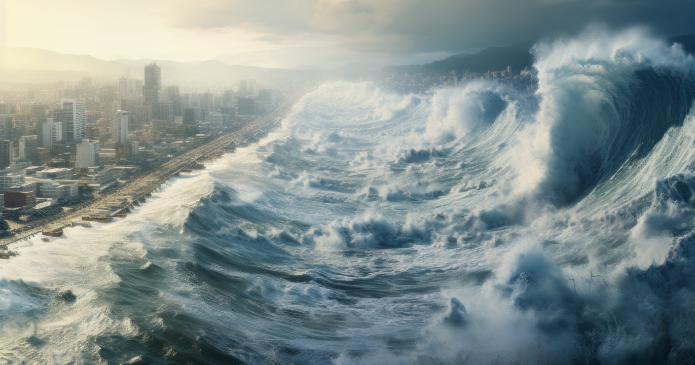Un méga-tsunami de 300 mètres pourrait rayer new york et miami de la carte avant 2100