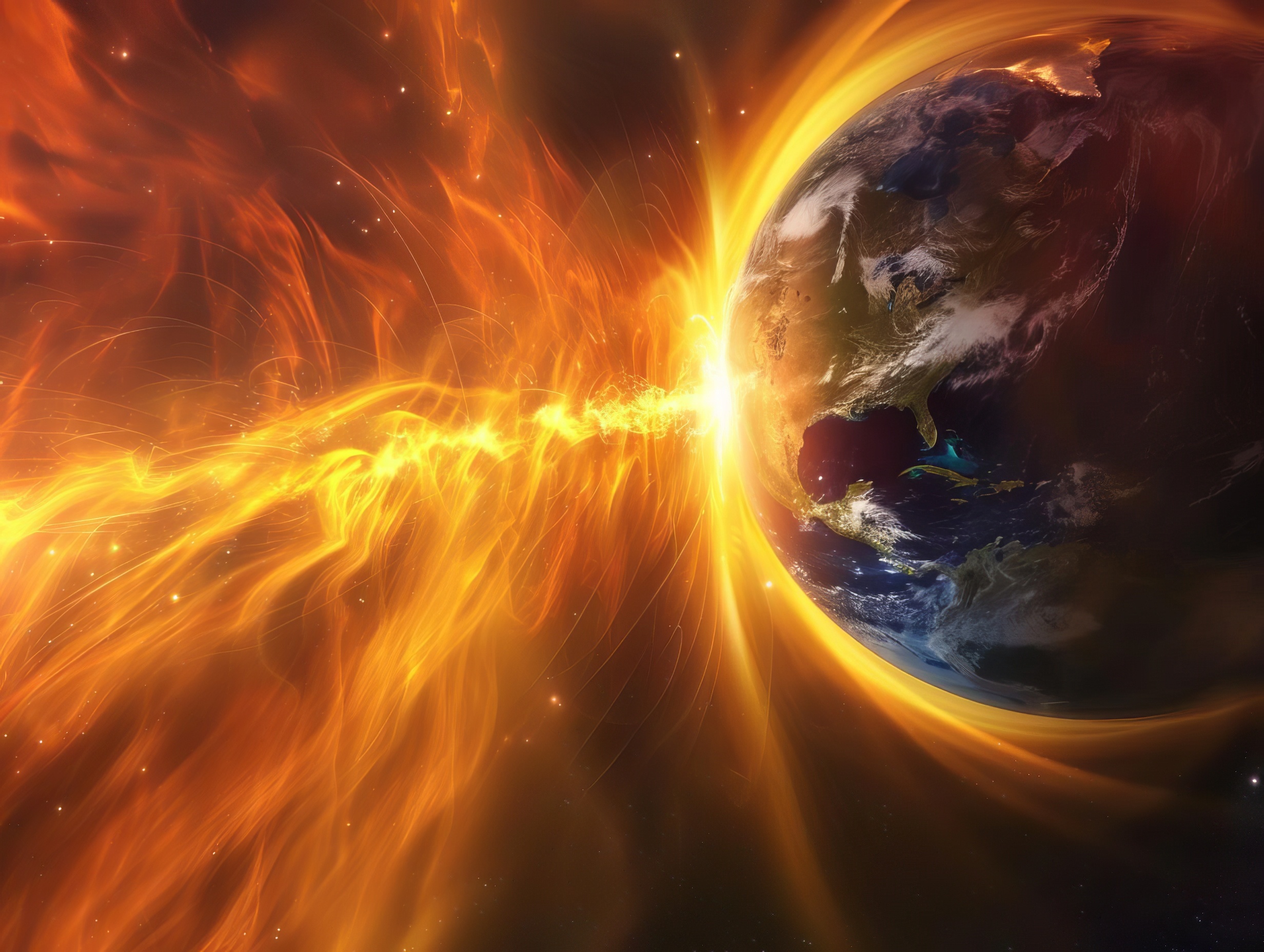 La simulation choc de la NASA devient réalité : La Terre frappée par la plus grande tempête solaire en 20 ans !