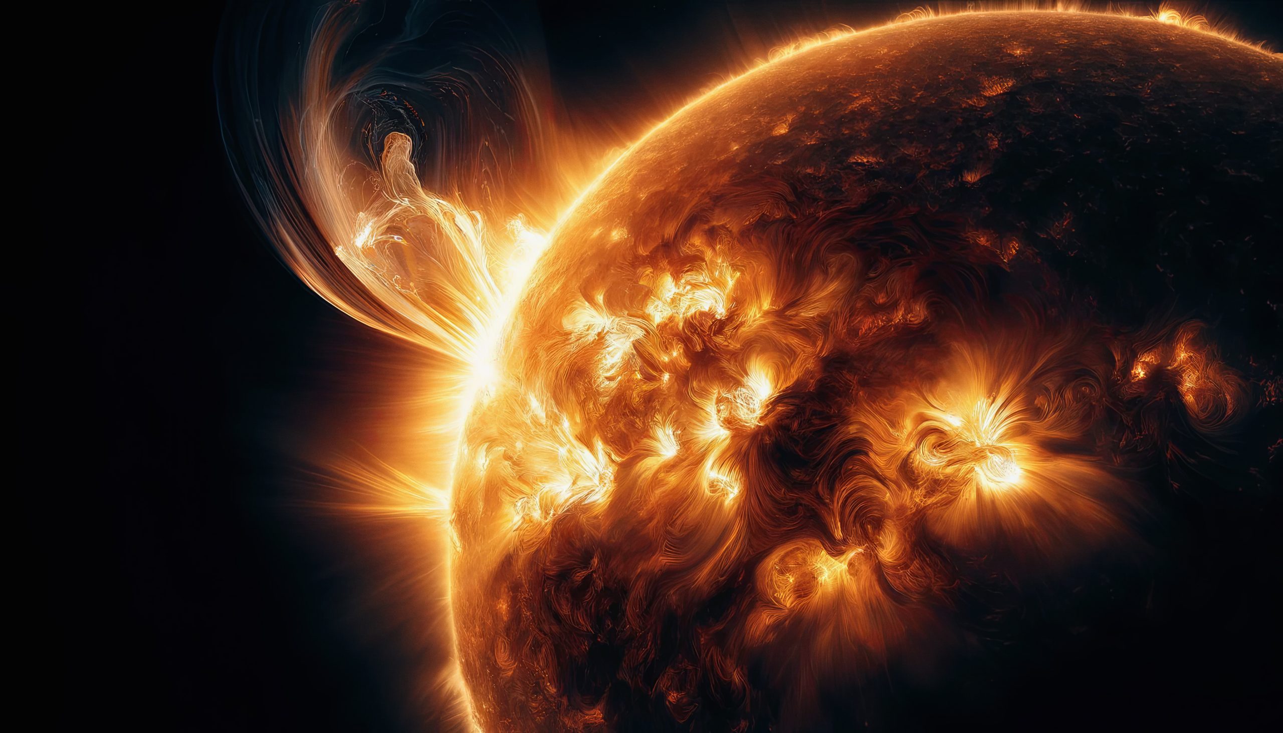 Un Soleil en furie : des taches géantes à l’origine du chaos