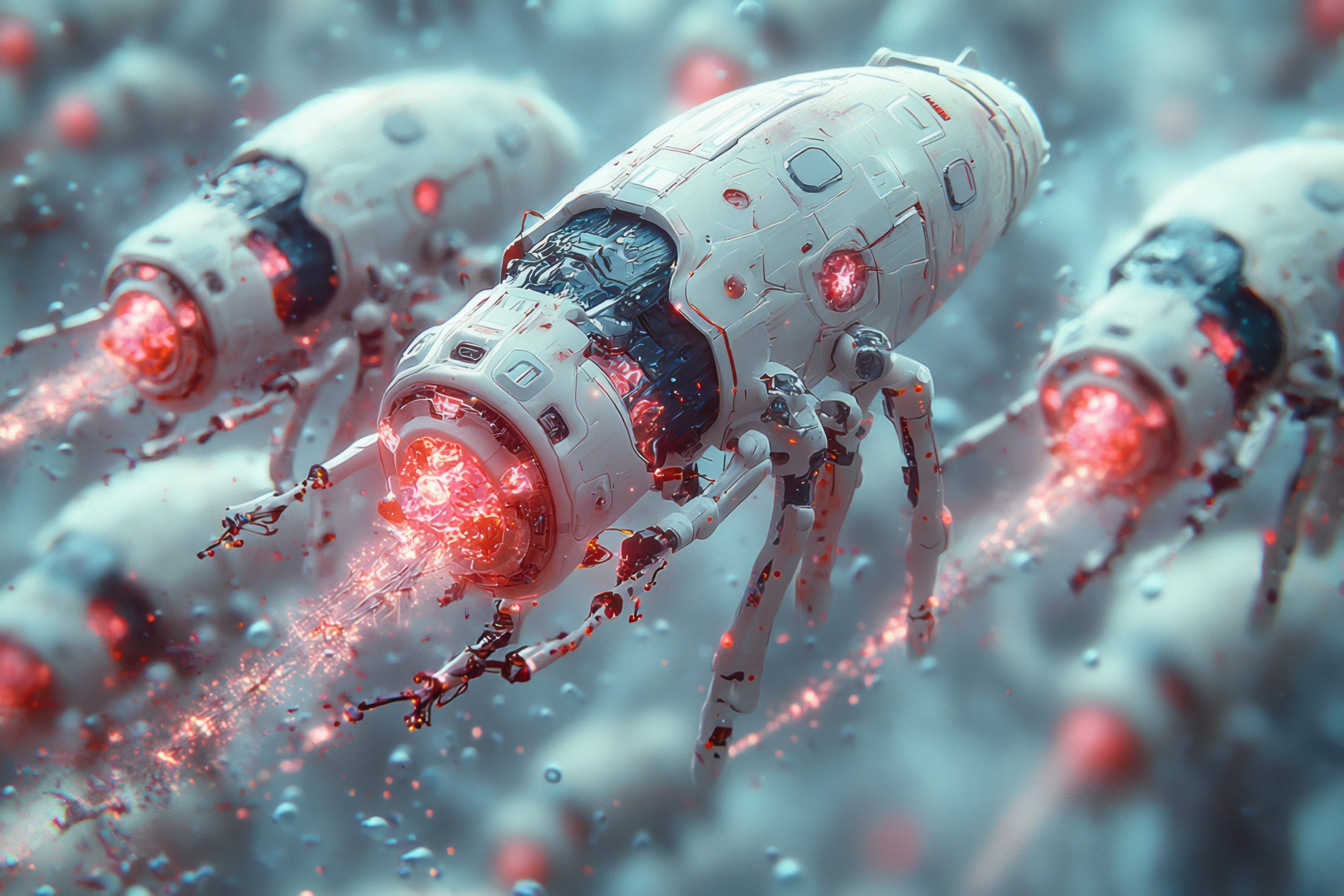 Des nanorobots guidés par magnétisme : une précision inégalée
