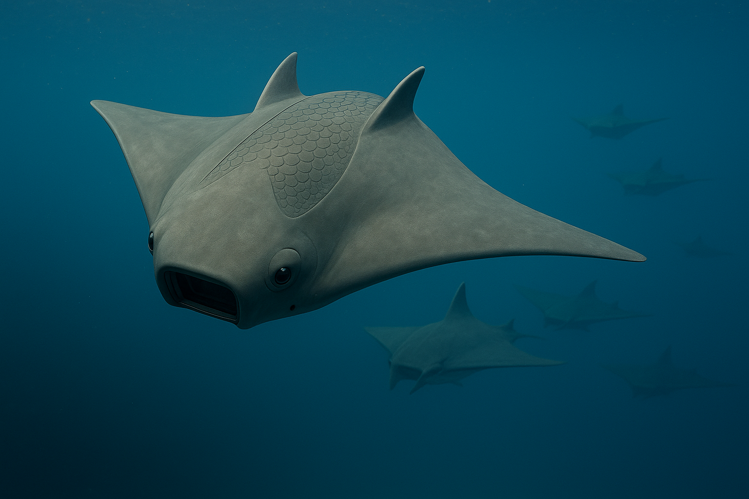 La Chine dévoile des drones sous-marins inspirés des raies manta : la révolution biomimétique qui va changer les océans