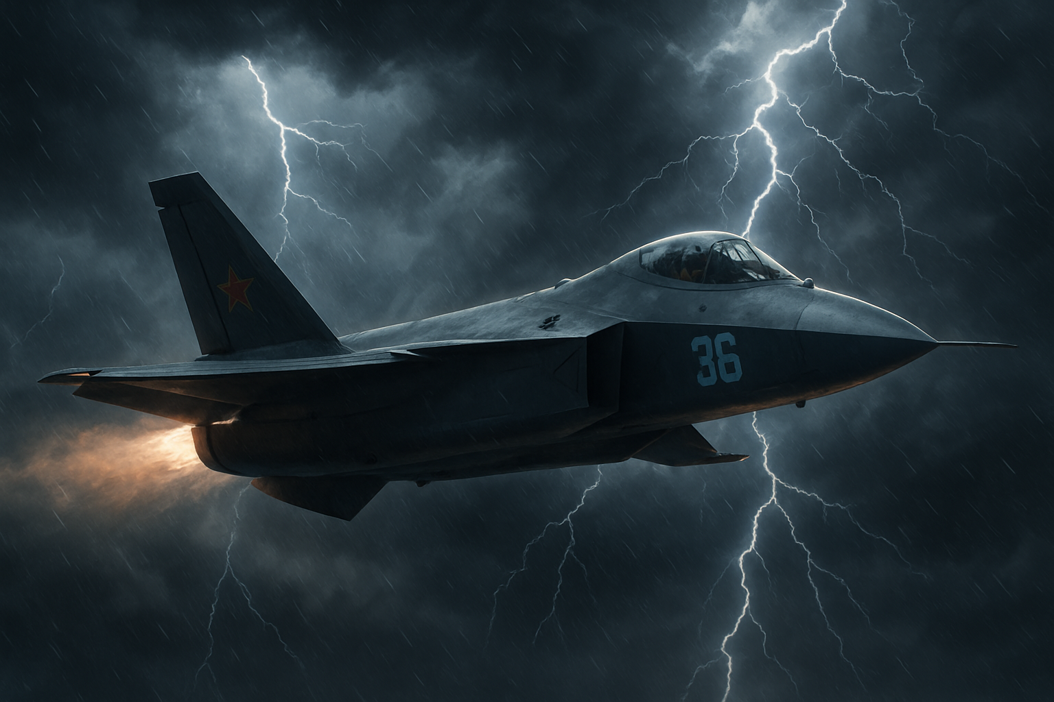 Le J-36 Chinois Révolutionne l’Atterrissage sur Porte-Avions : L’IA Dompte la Tempête !