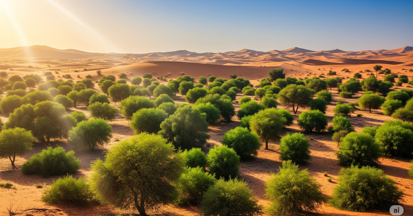 Arabie saoudite : 10 milliards d’arbres pour transformer le désert en oasis verte