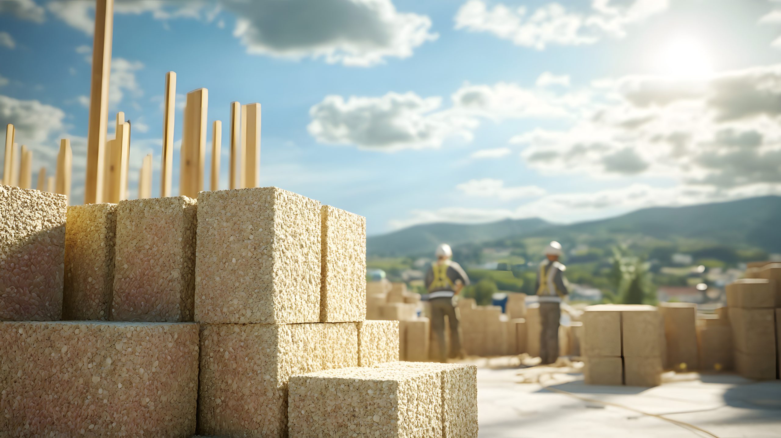 La composition du hempcrete : la force de la nature alliée à la science