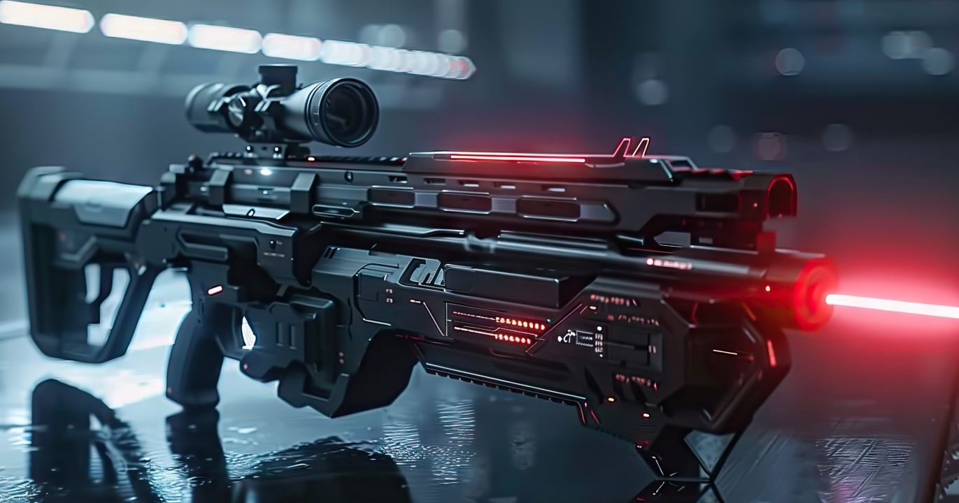 Il invente une arme terrifiante du futur : le pistolet laser qui met le feu à tout