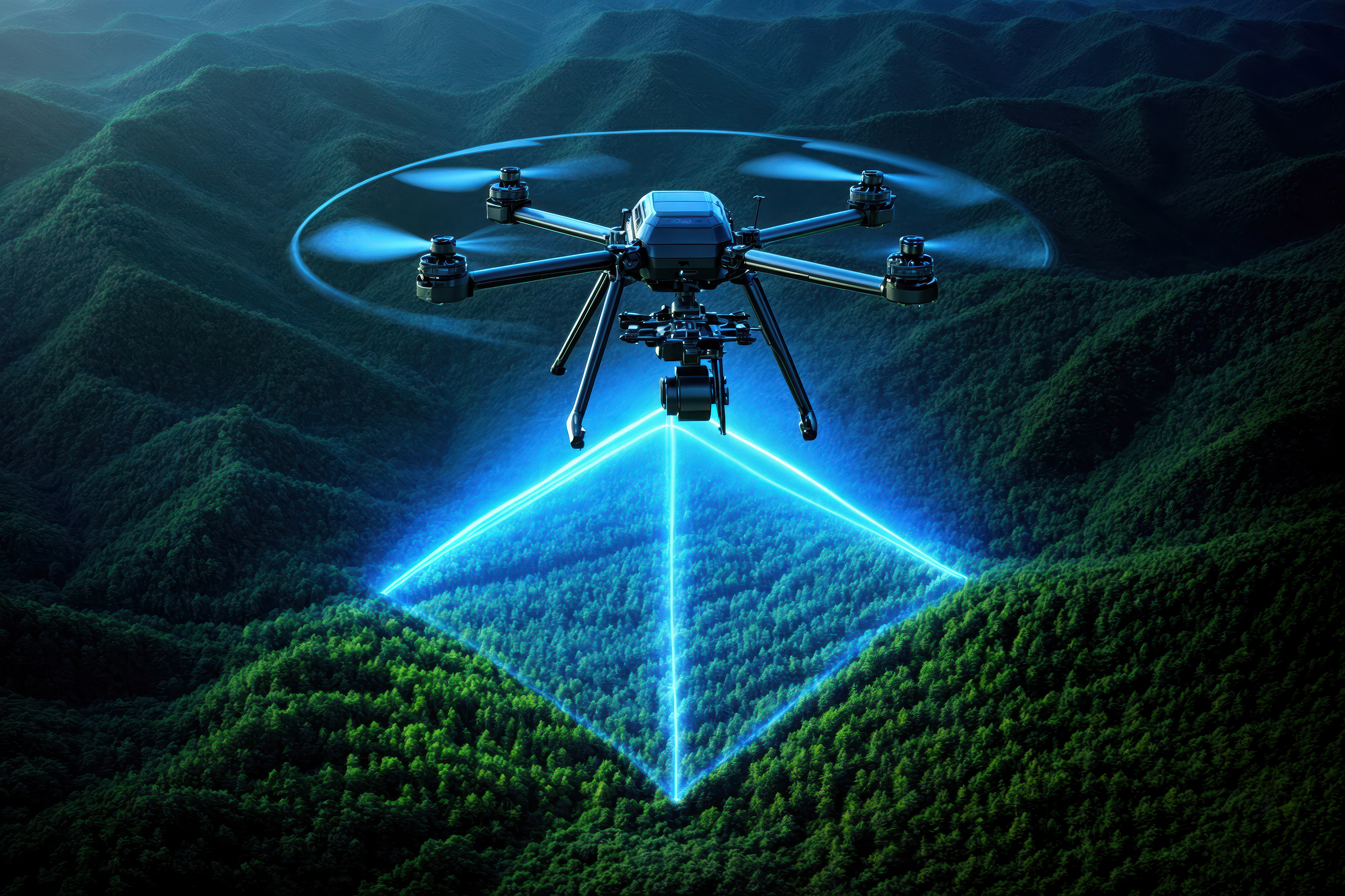 Les drones japonais alimentés par l’IA reboisent la planète – 10 fois plus vite