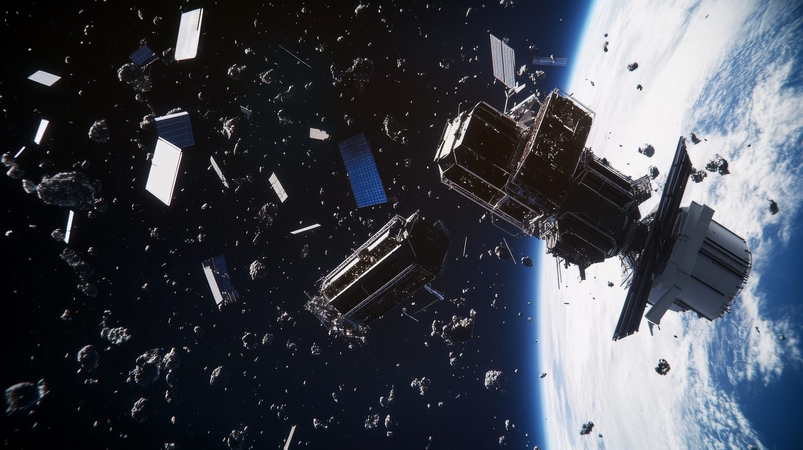 Une accumulation explosive : l’orbite saturée par la folie humaine