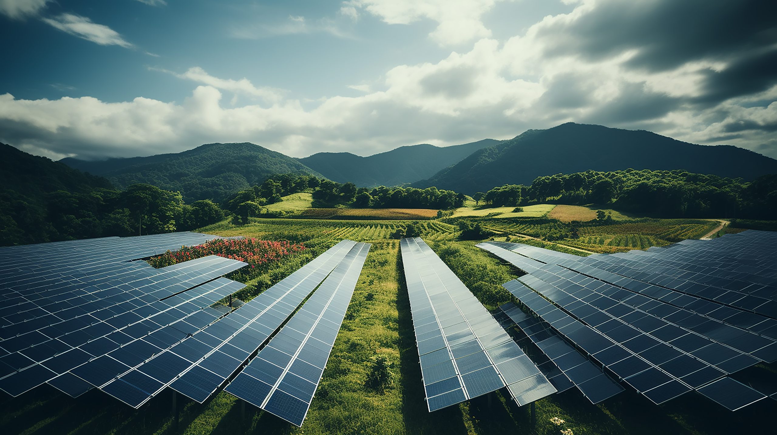 Les bénéfices de la ferme solaire flottante
