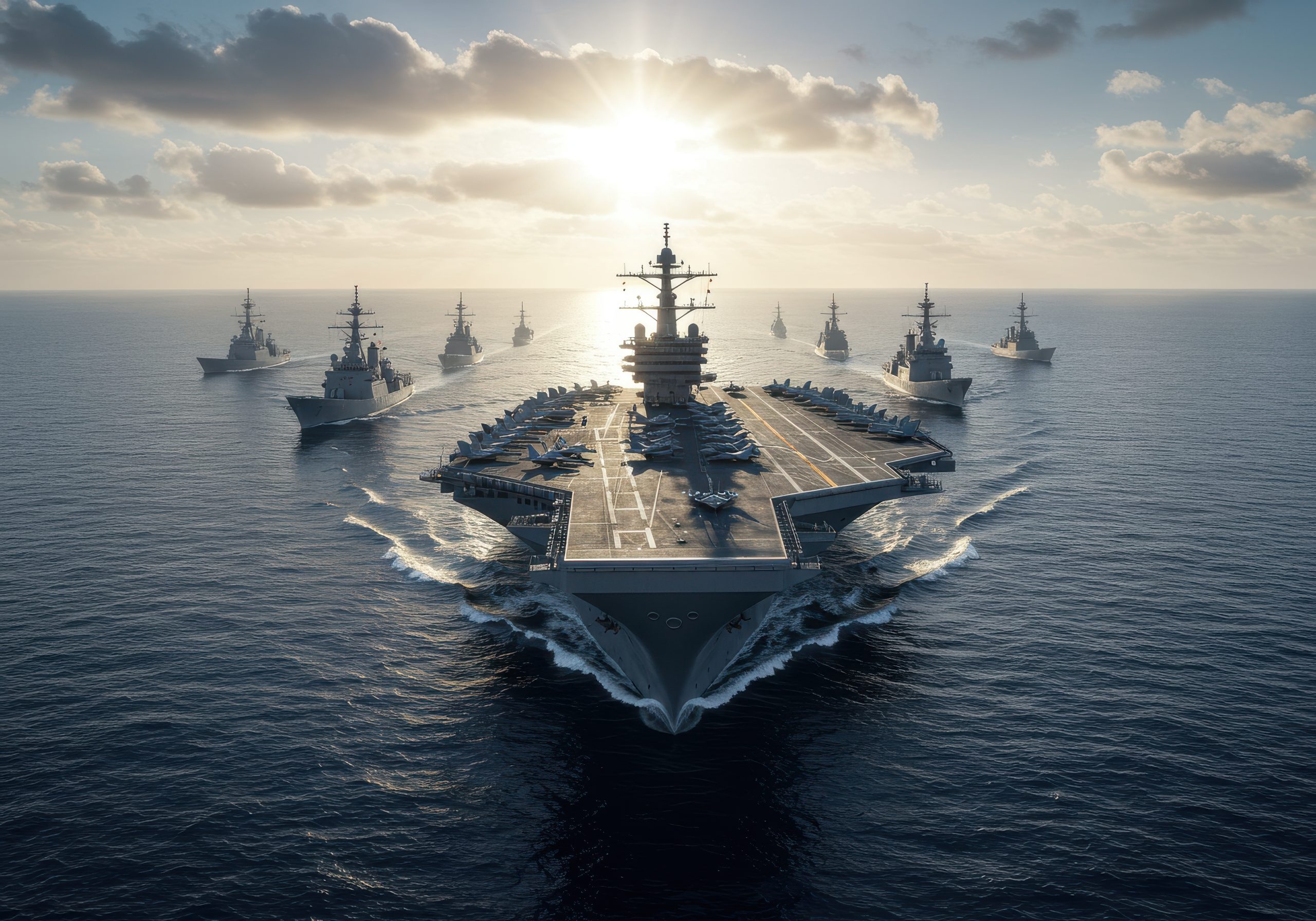 Un déploiement qui vide le Moyen-Orient et l'Europe