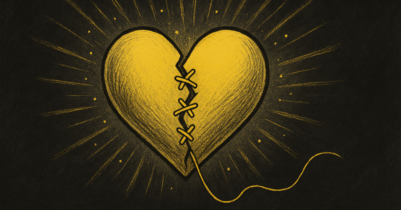 Il y a des coeurs qui se brisent non pas par manque d&#039;amour, mais par excès de mensonges.