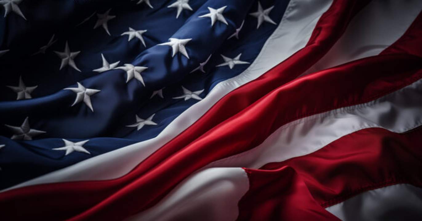 Encourager la foule depuis Washington : ligne rouge