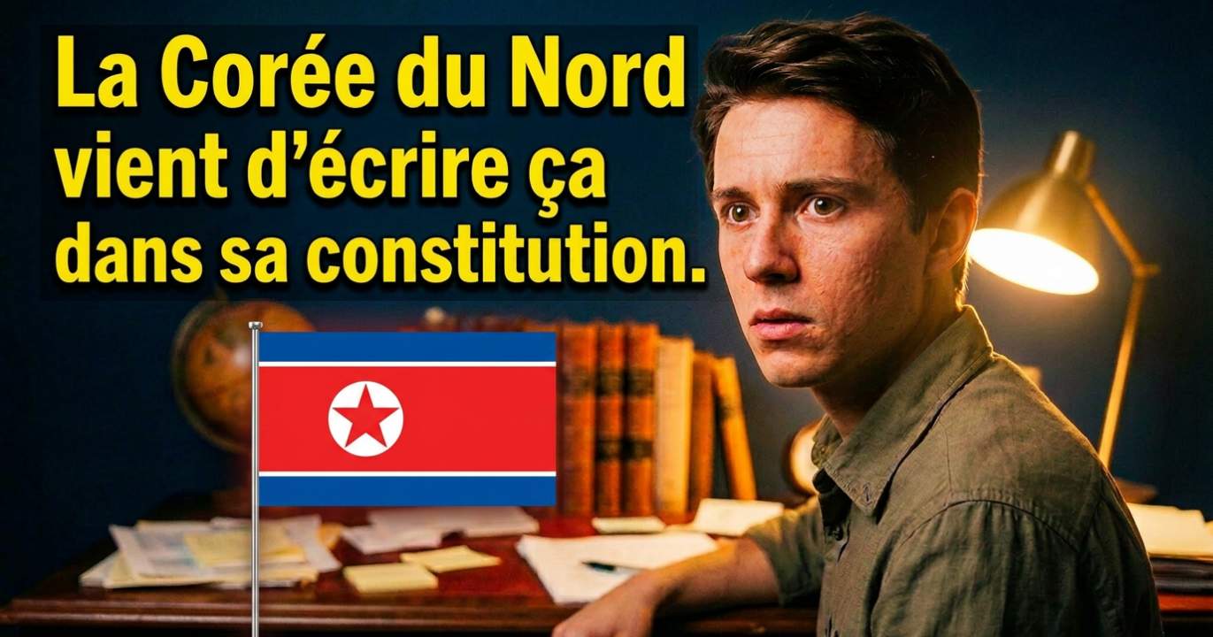 ANALYSE : La Corée du Nord vient d'écrire ça dans sa constitution.