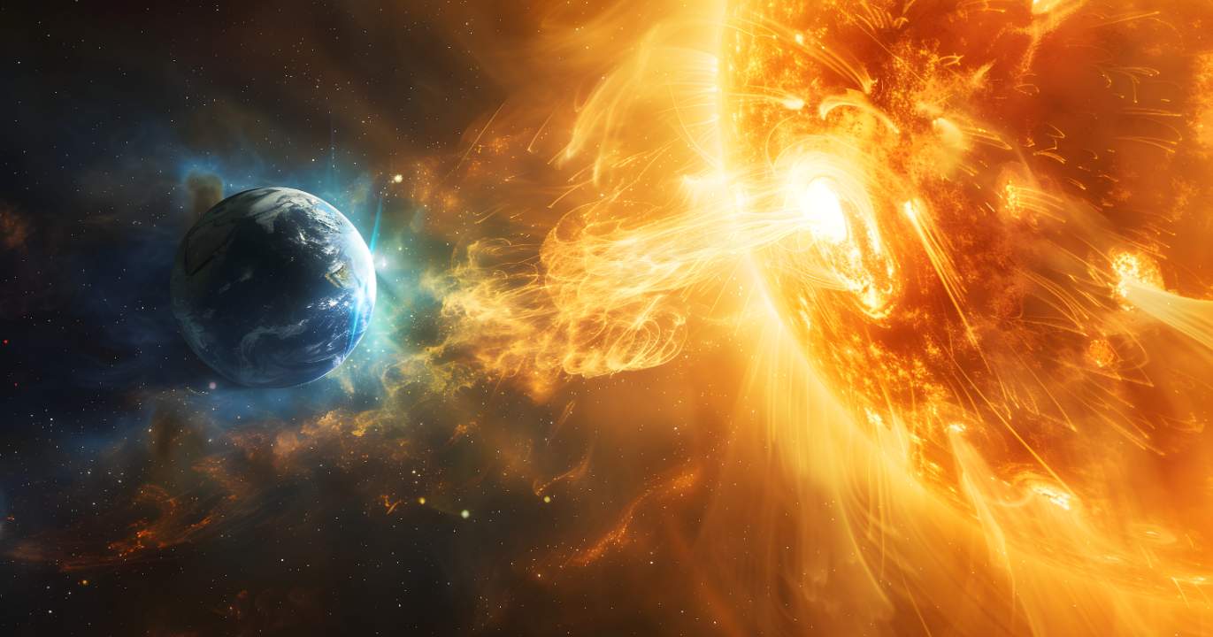 TECH: Des scientifiques veulent « pulvériser » un bouclier géant pour protéger la Terre des tempêtes solaires