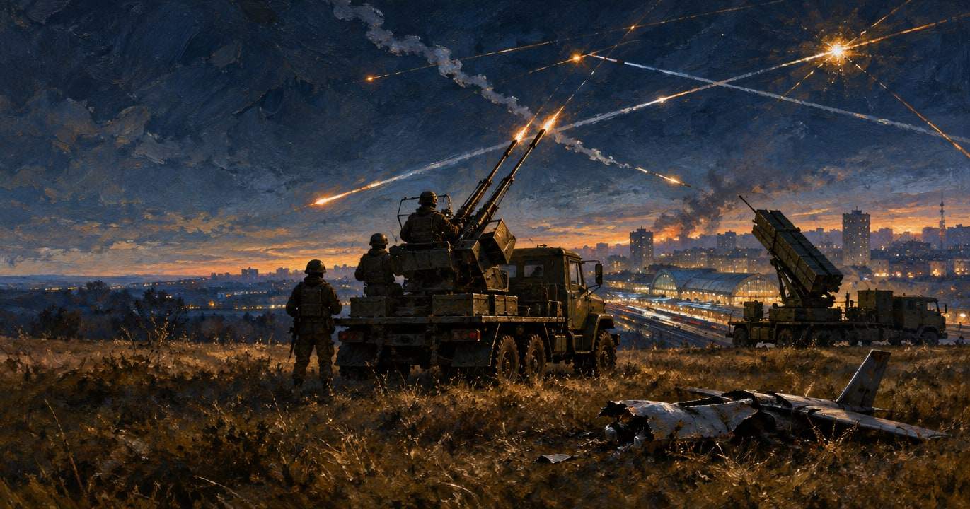REPORTAGE : Attaque massive, les défenses aériennes neutralisent 117 drones, cinq missiles balistiques